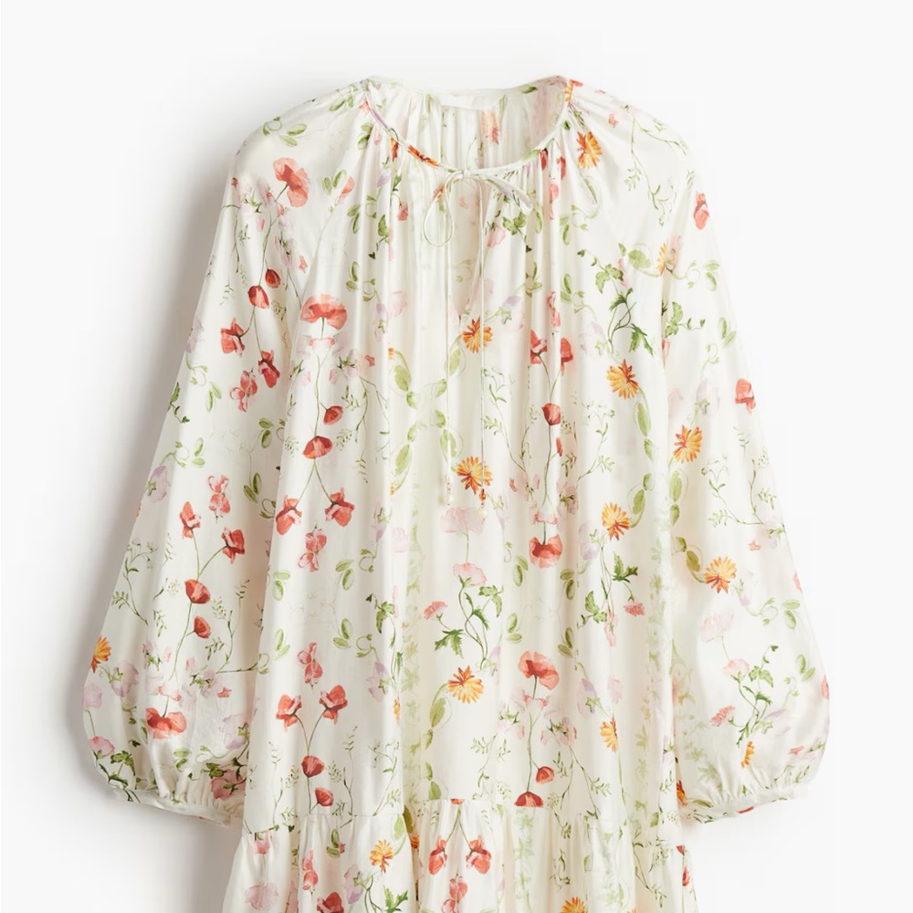 Floral Long Sleeve Dress